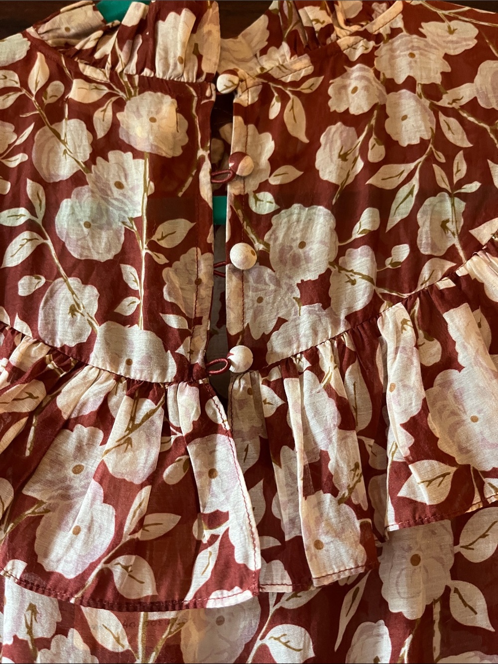 DOEN Caramel Dress - Ambridge Rose Red - NWT in XS - Picture 4 of 9